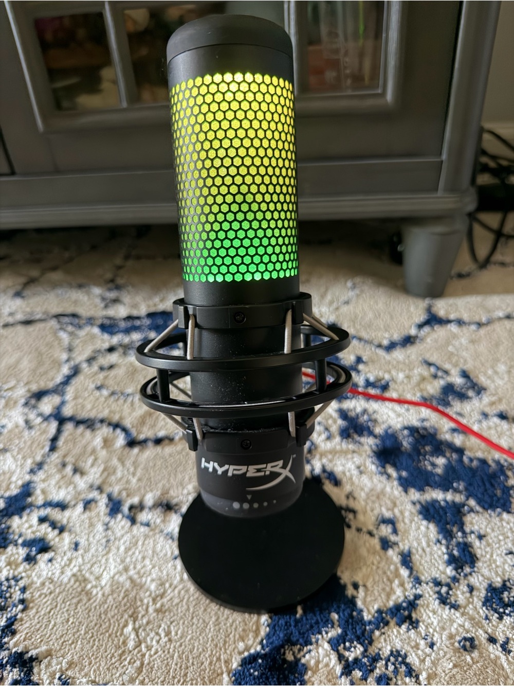 HyperX QuadCast S RGB USB Condenser Microphone - Great Condition